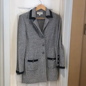 St. John jacket. Embellished. Size 6.